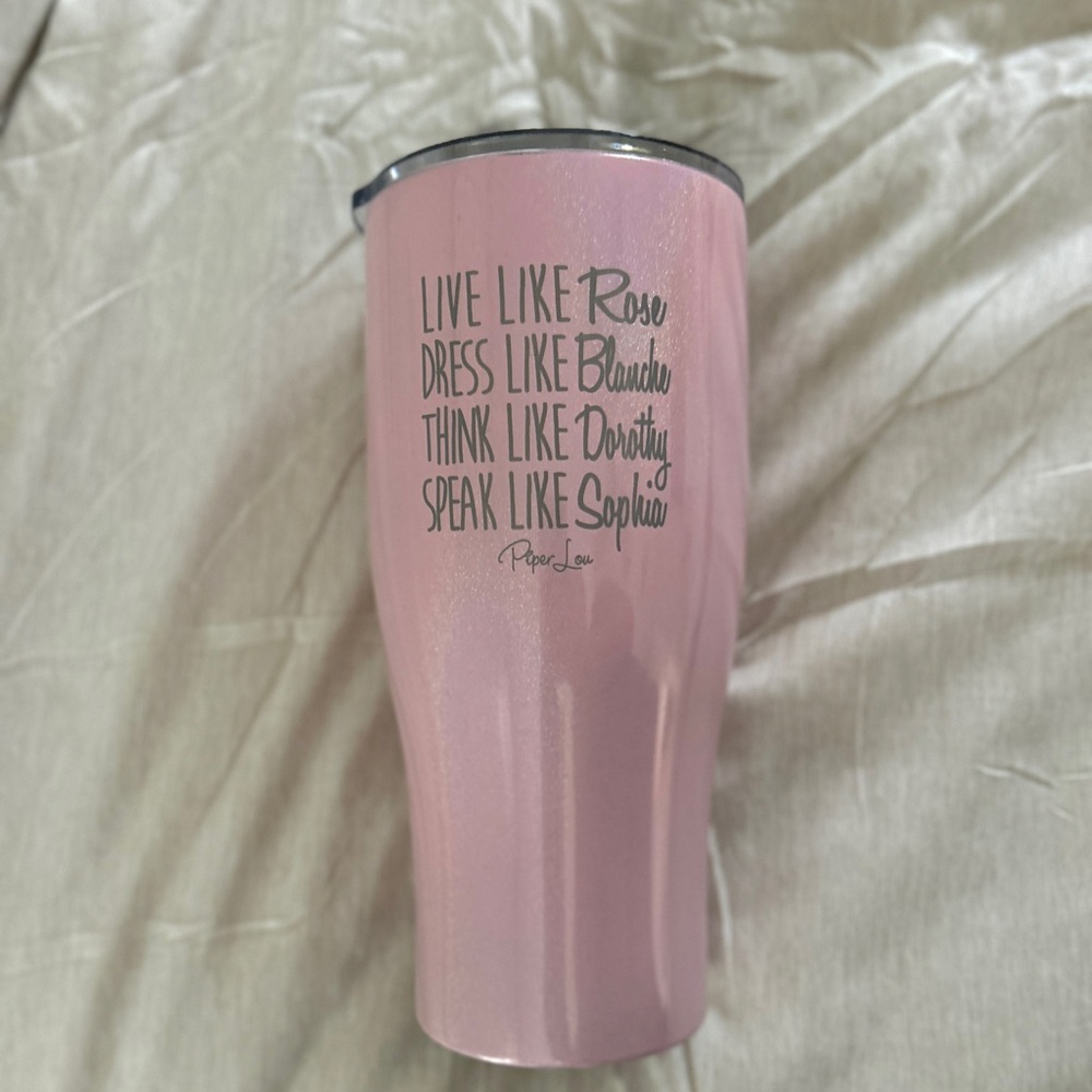 Golden Girls Pink Tumbler